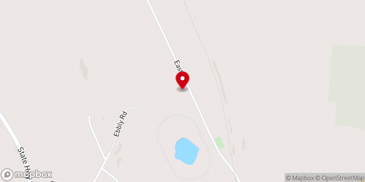 Map showing location of Emmaus Bible Fellowship Church