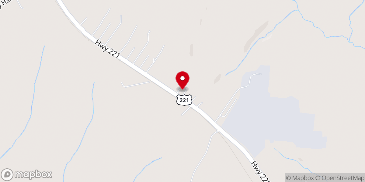 Map showing location of Enoree First Free Will Baptist Church