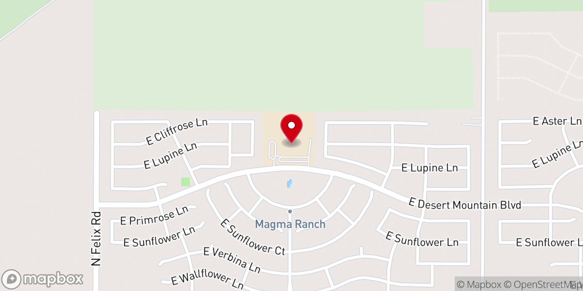 Map showing location of Epic Christian Church