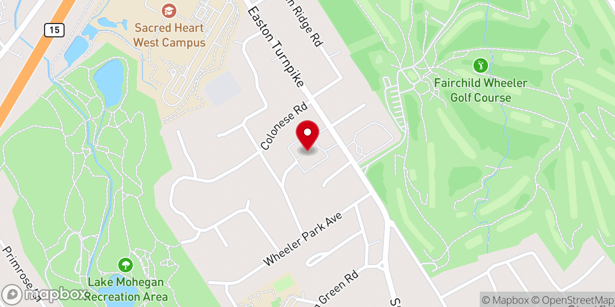 Map showing location of Evergreen Korean Church