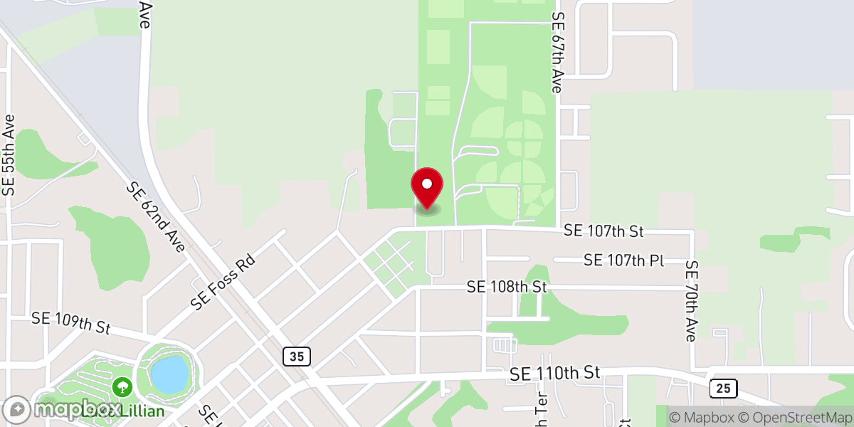 Map showing location of Everyday Church
