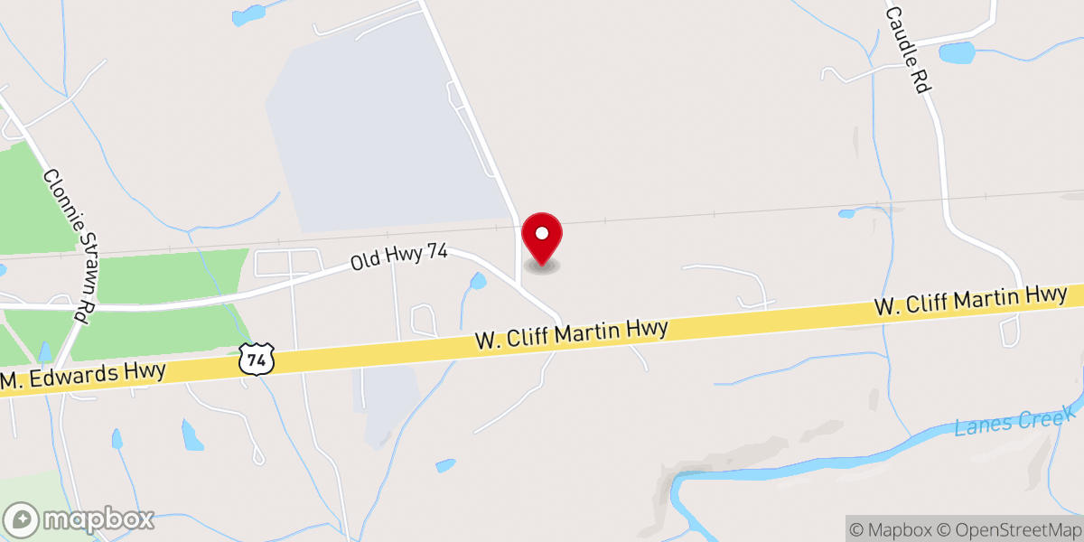 Map showing location of The Old Paths Bible Baptist Church
