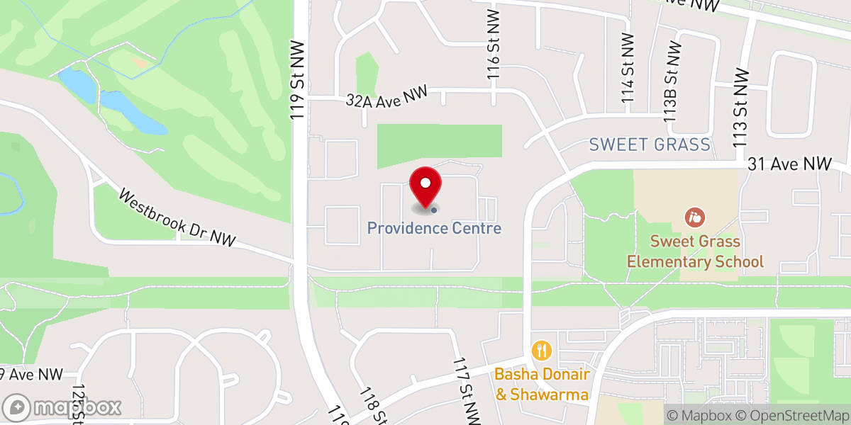 Map showing location of St. Mark's Catholic Community of the Deaf