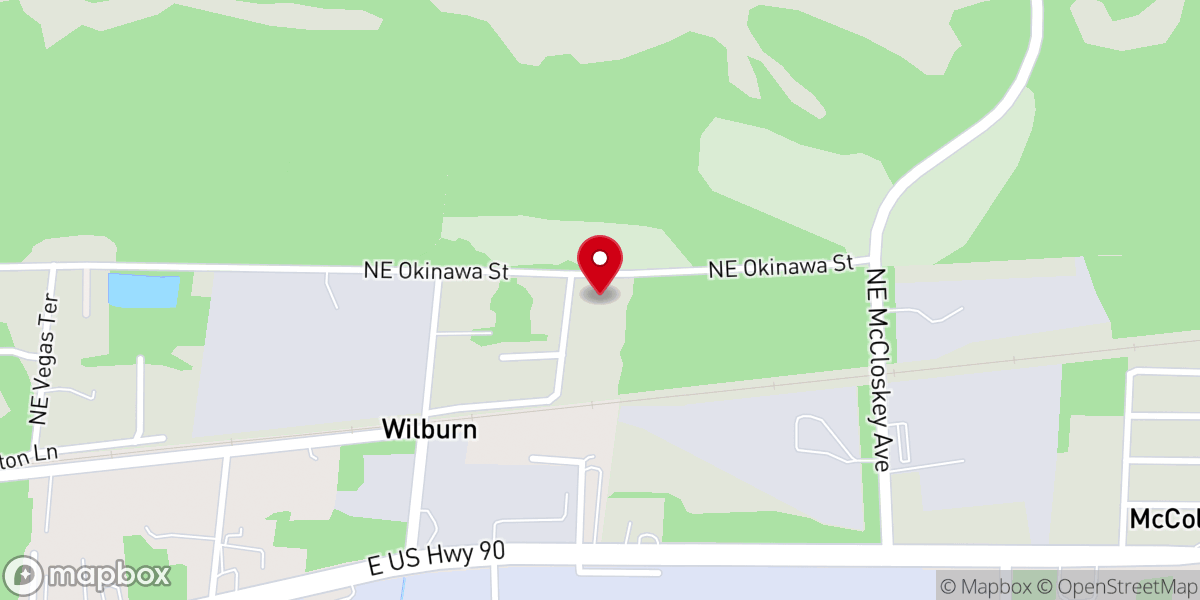Map showing location of Watertown Congregational Methodist Church