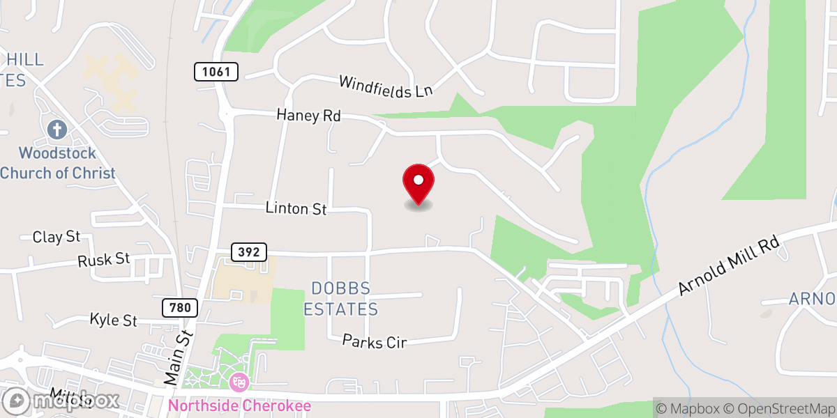Map showing location of Simply Grace Inc