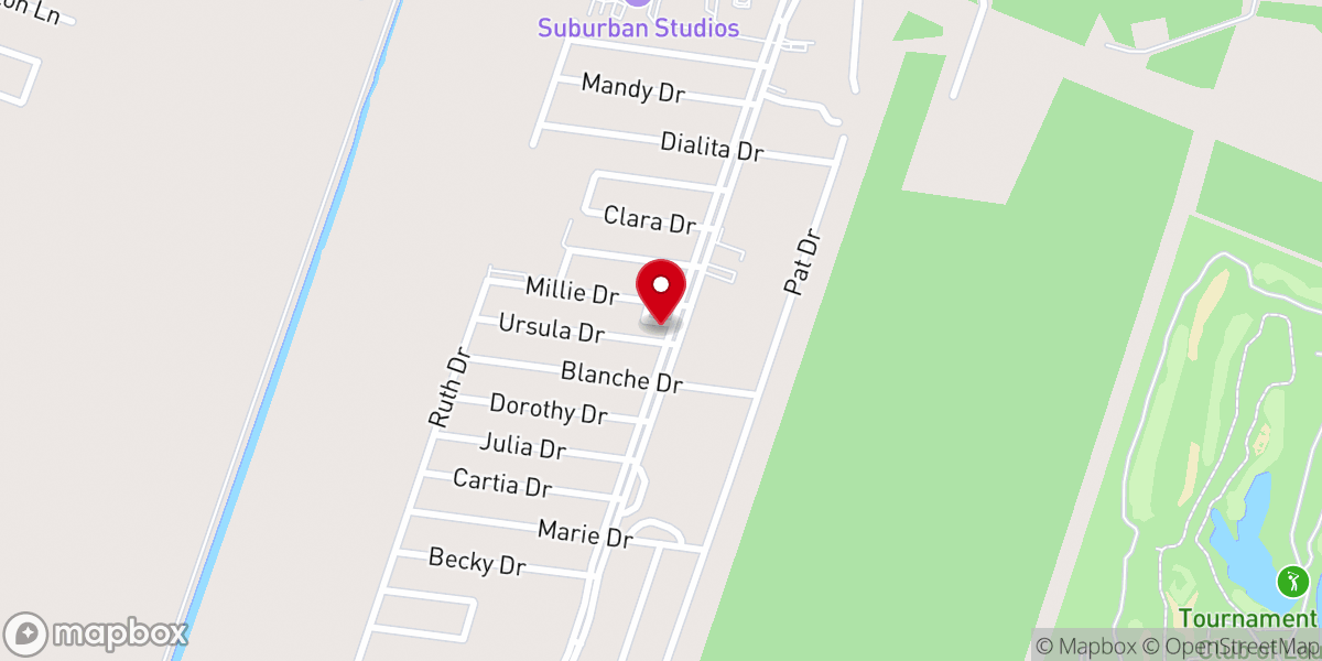 Map showing location of First Baptist Church-Avondale