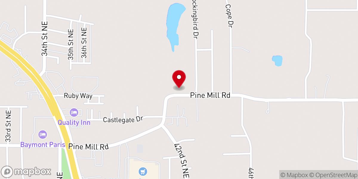 Map showing location of Celebrate It