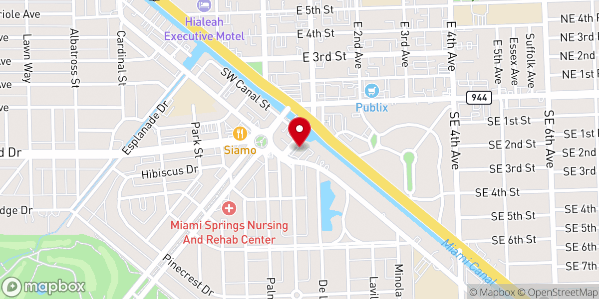 Map showing location of Word of Faith Global Ministries