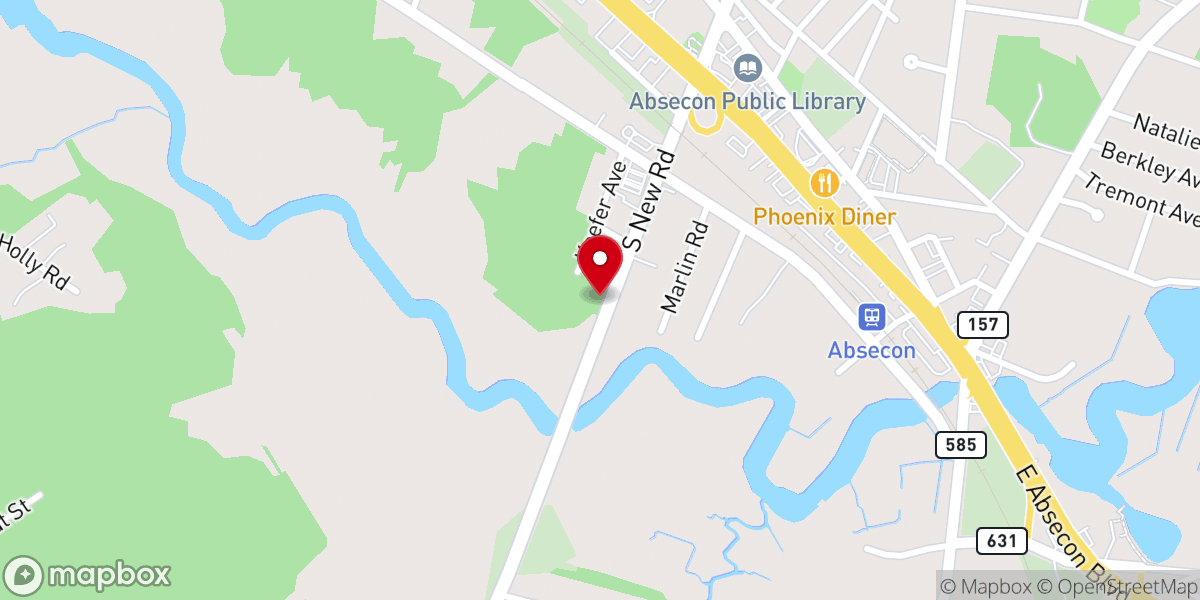 Map showing location of Prescott B
