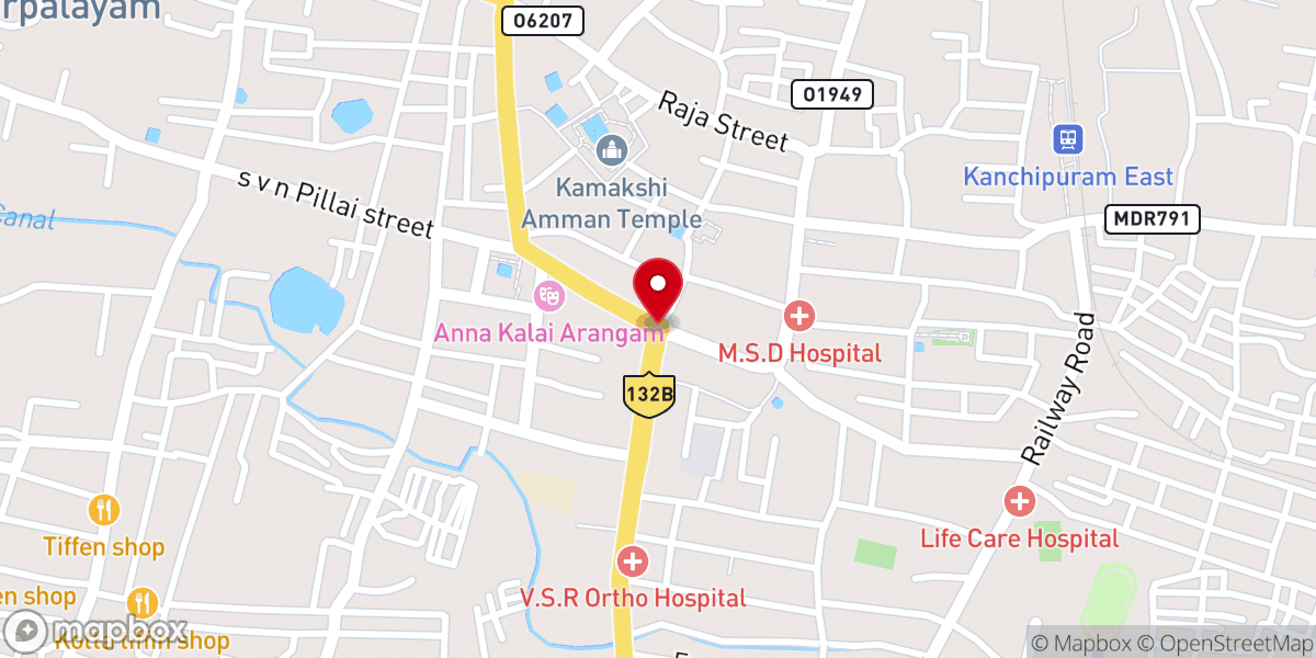 Map showing location of Arundhati palayam