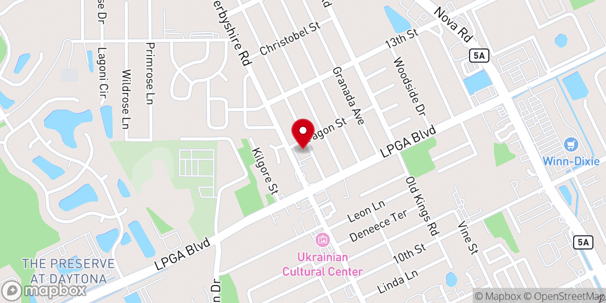Map showing location of Iglesia Riquezas En Gloria A/G