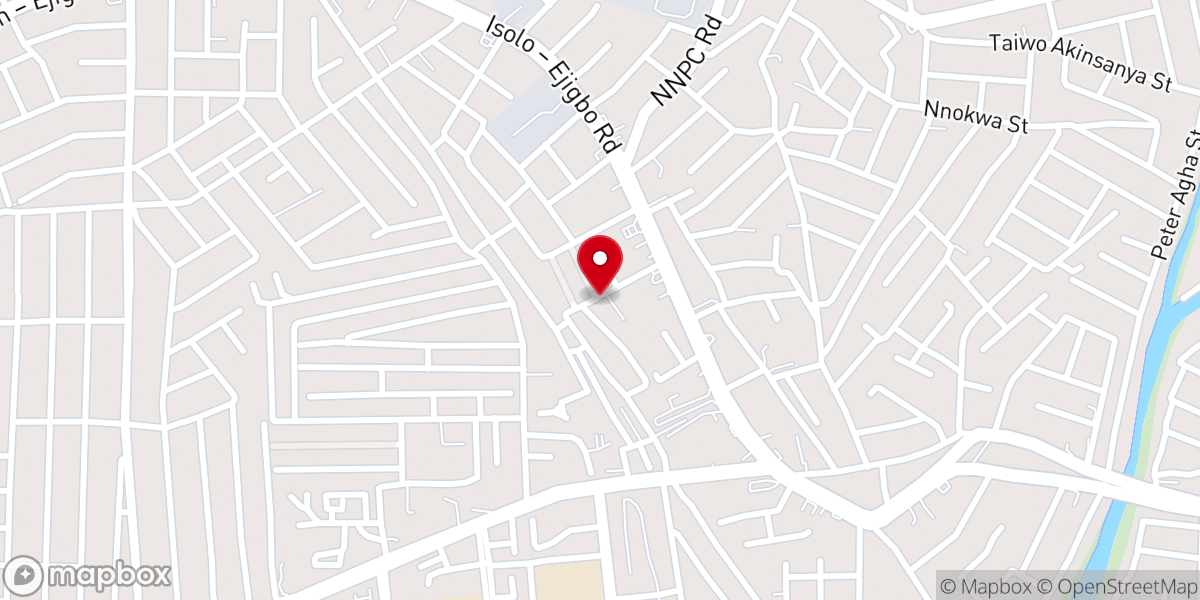 Map showing location of SS Peter & Paul Catholic Church