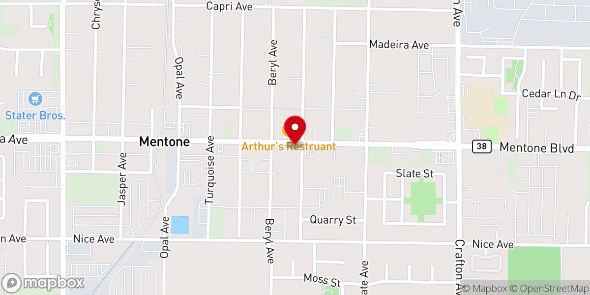 Map showing location of Set Free church Mentone