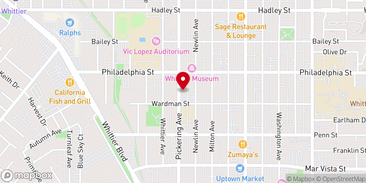 Map showing location of Regency Church