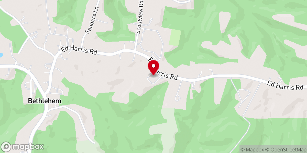 Map showing location of Faith Community Church