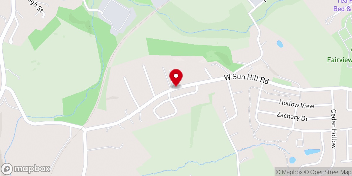Map showing location of Richard M Canfield Rev