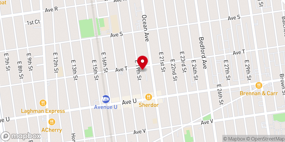 Map showing location of St. Edmund's Roman Catholic Church