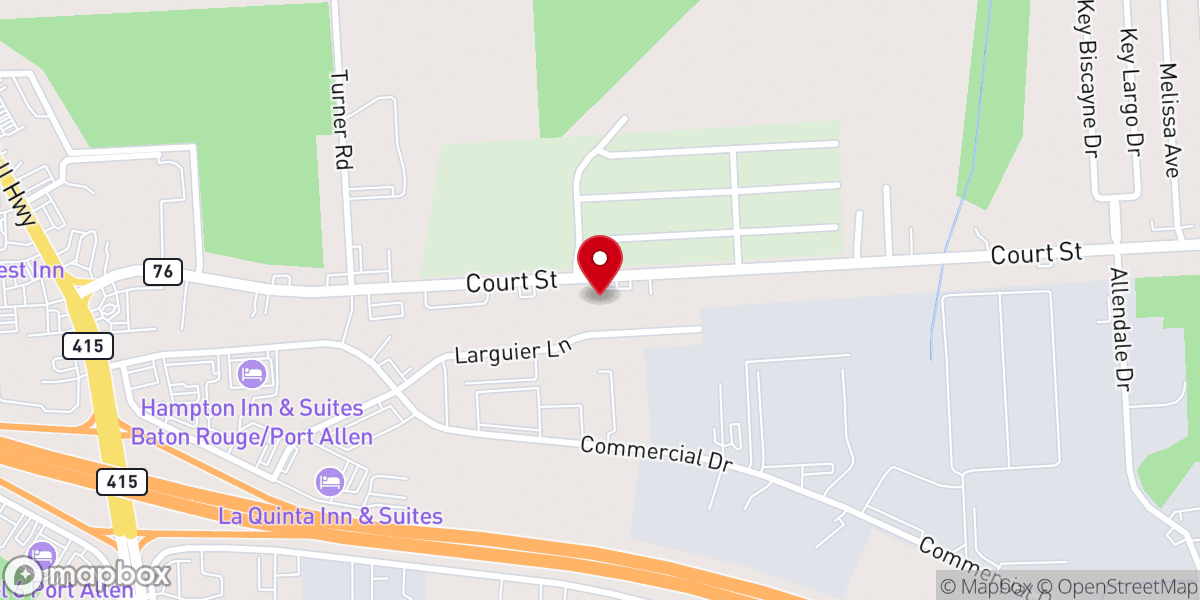 Map showing location of Poplar Grove Baptist Church Daycare and Learning Center