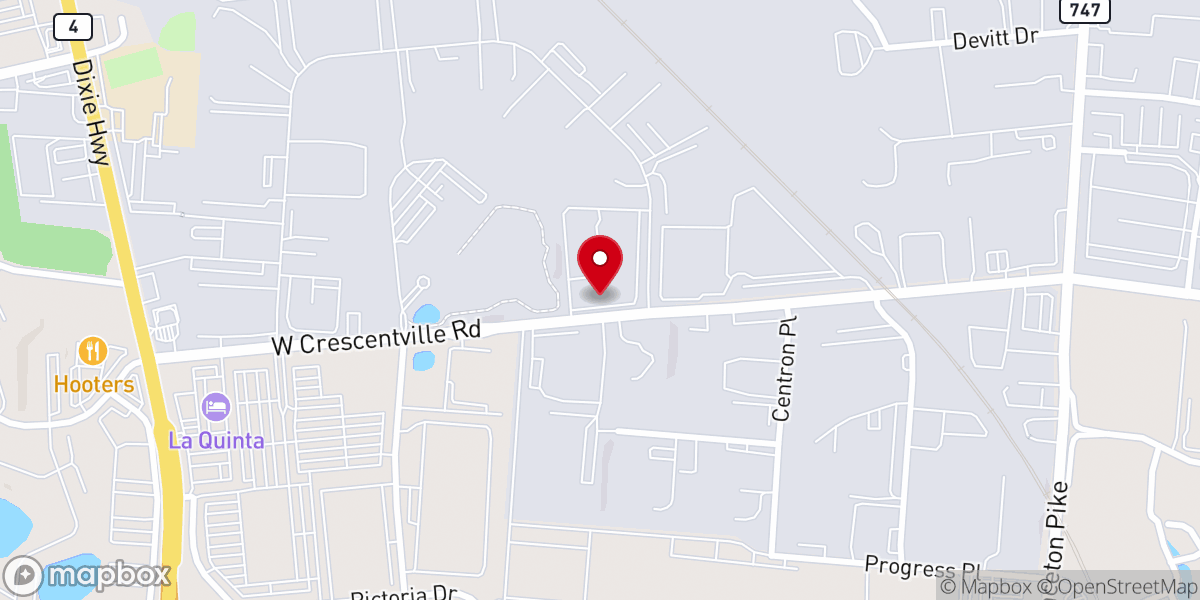 Map showing location of Encounter Life Church