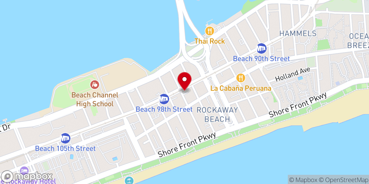 Map showing location of Iglesia Casa Del Alfarero