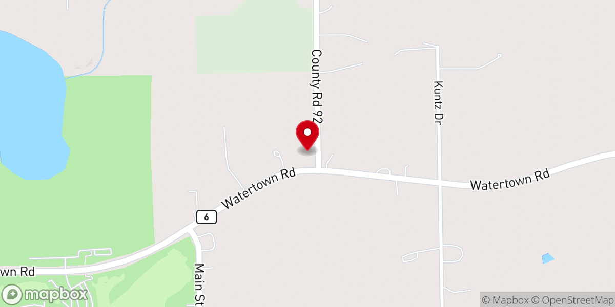 Map showing location of Lyndale Lutheran Church