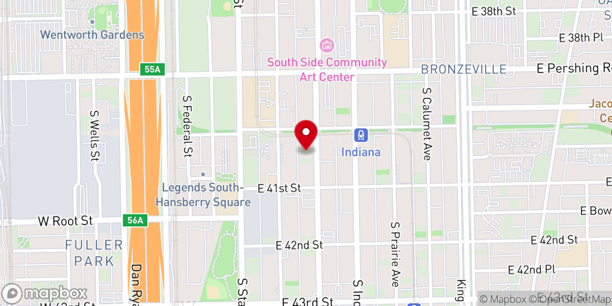 Map showing location of Prayer Band Pentecostal Church