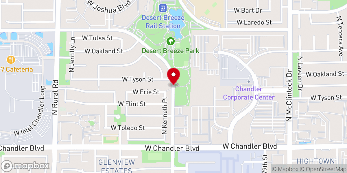 Map showing location of Missio Dei Community Church