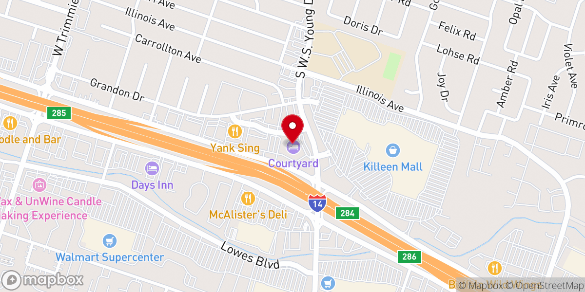 Map showing location of Freedom Church