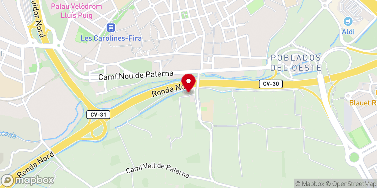 Map showing location of Modepran Valencia