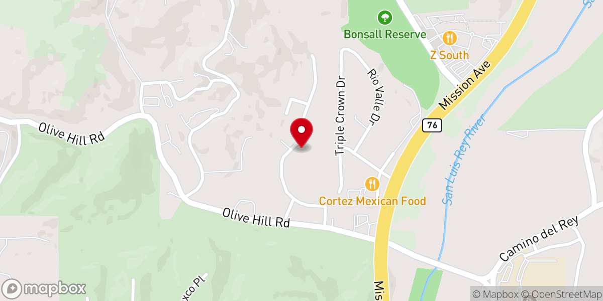 Map showing location of Roger Smets Evangelistic Ministries