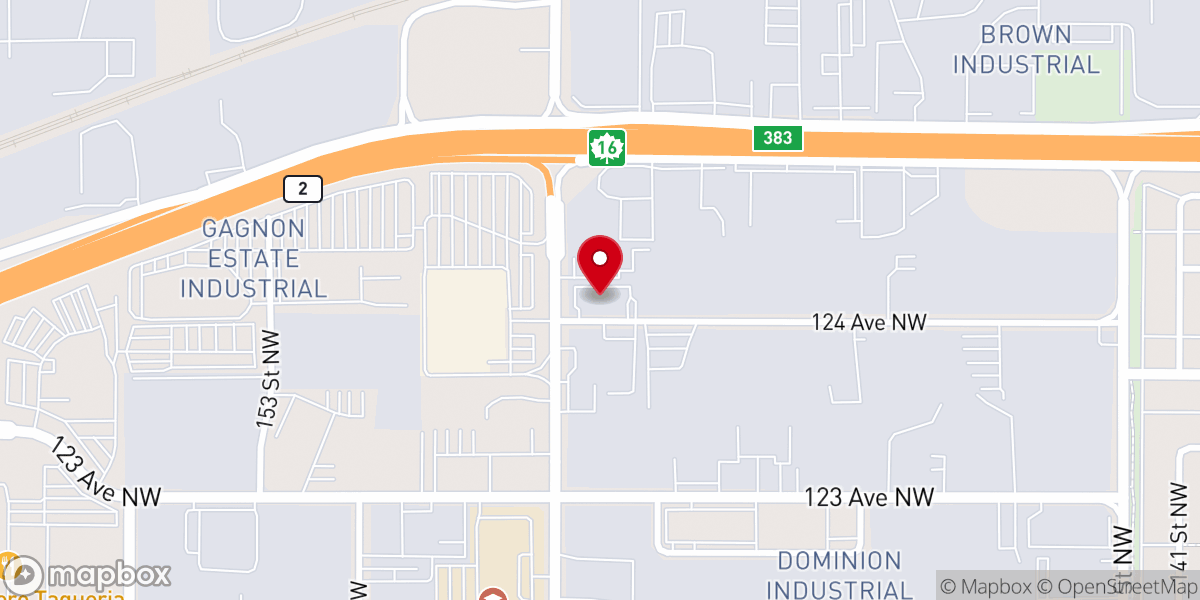 Map showing location of Hope Mission - CarePoint
