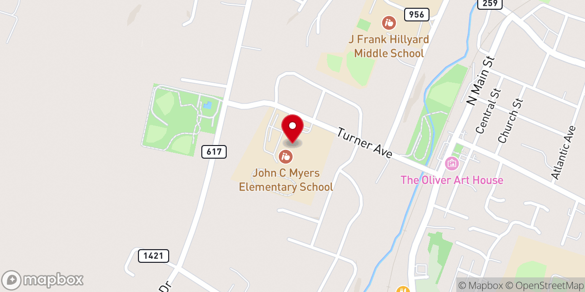 Map showing location of Truth and Grace Ministries