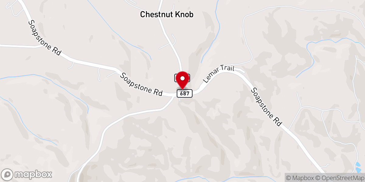 Map showing location of Holmes Memorial Presbyterian Church