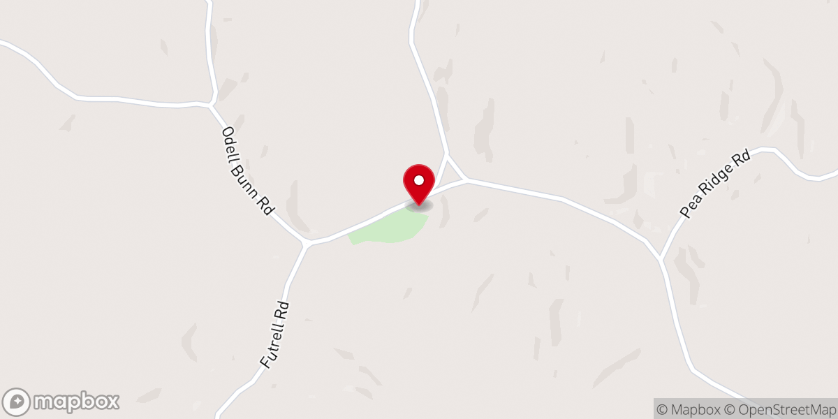 Map showing location of Chapel Hill United Methodist Church