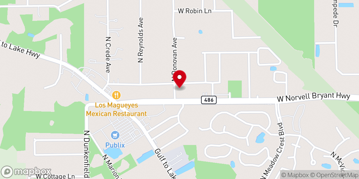 Map showing location of Bring The Word Ministries