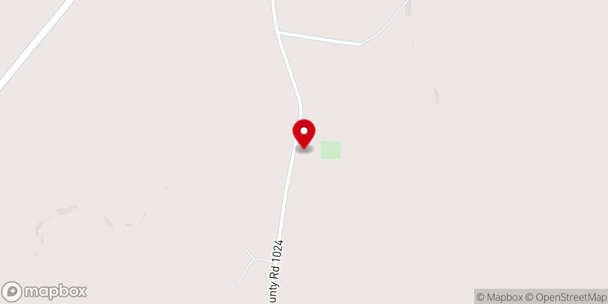 Map showing location of Trinity Holiness Church