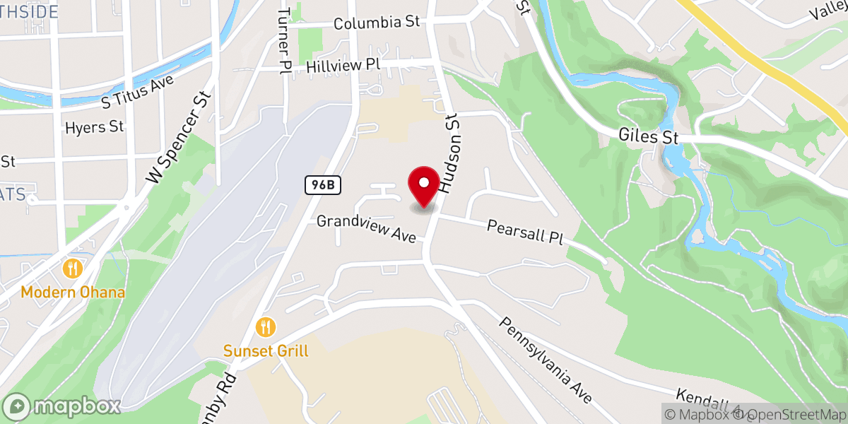 Map showing location of Reliant Center