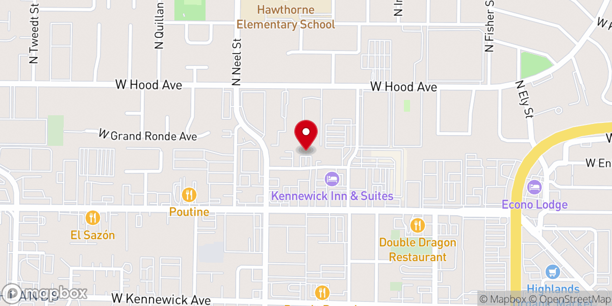 Map showing location of Riverside Church