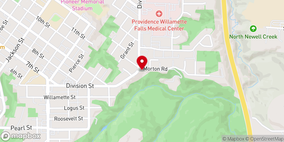 Map showing location of Christ the Healer UCC