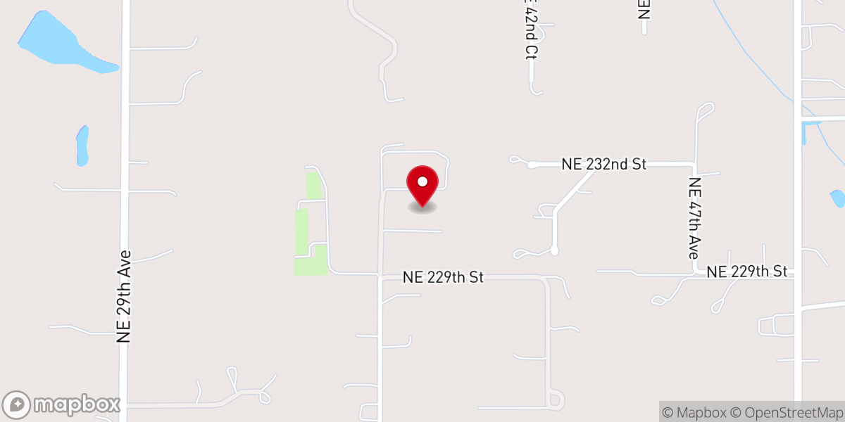 Map showing location of Light of Hope Church