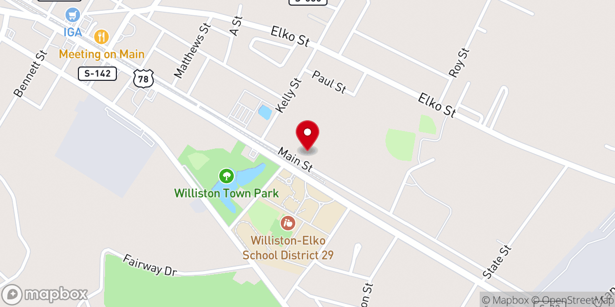 Map showing location of Springbranch Missionary Baptist