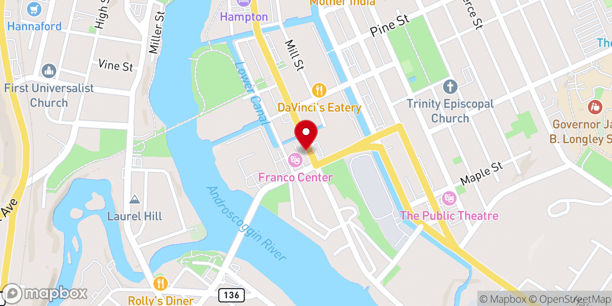 Map showing location of The Light Of The World Church