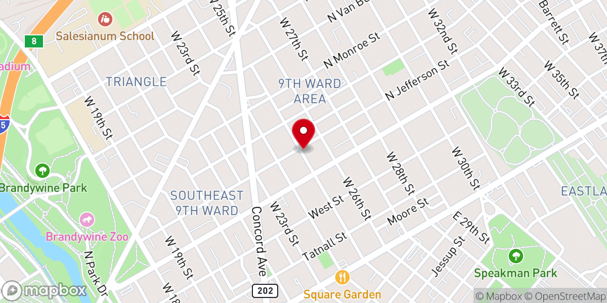 Map showing location of United Independent Methodist