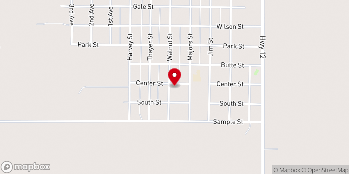 Map showing location of Immanuel Lutheran Church