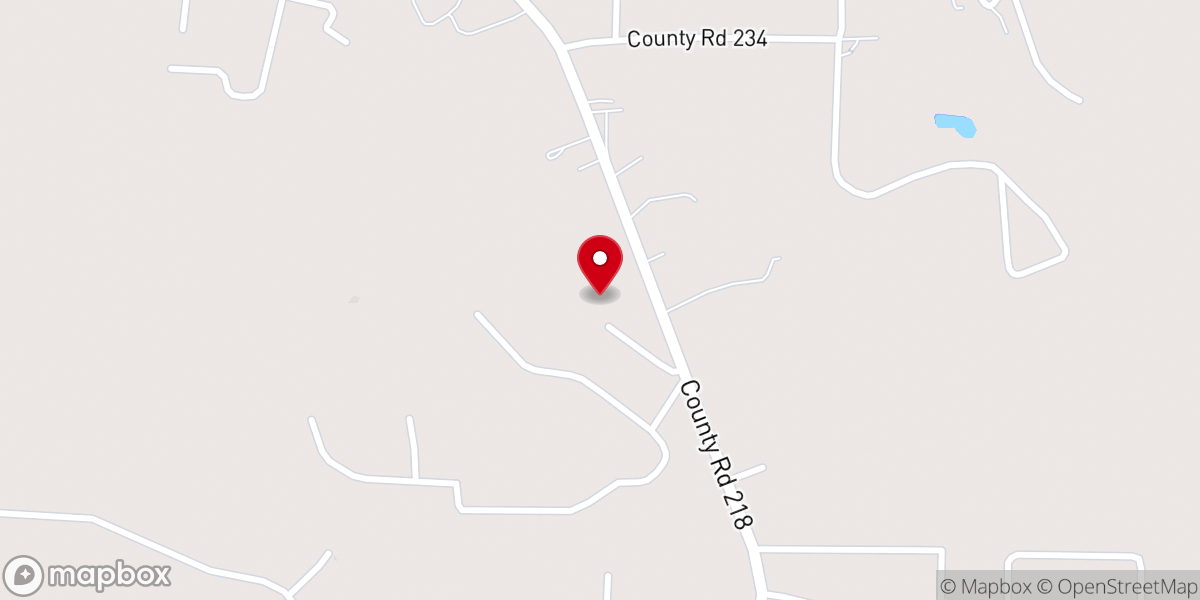 Map showing location of Central United Pentecostal Church