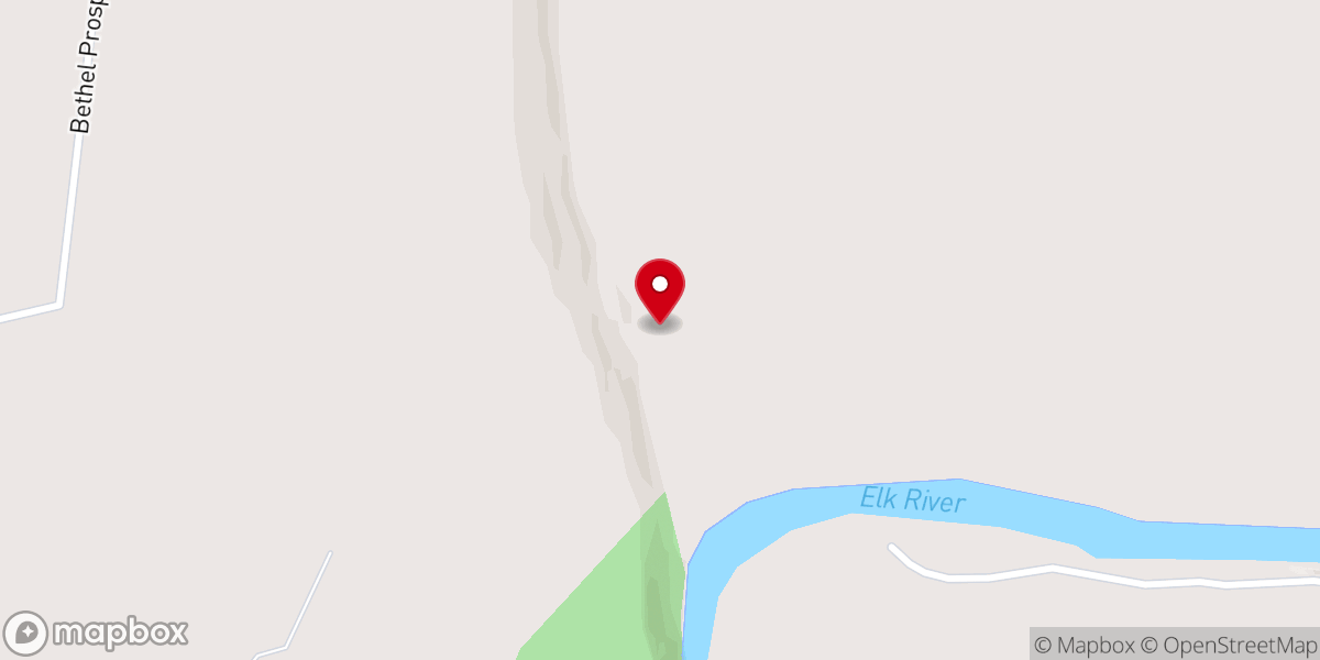 Map showing location of FaithWorks Homes