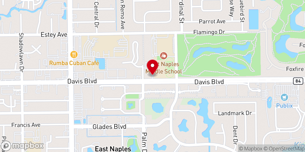Map showing location of St Paul's Farmer's Market