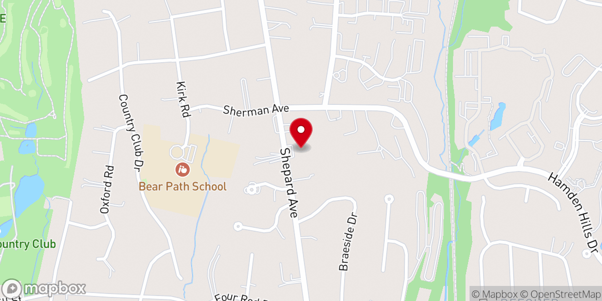 Map showing location of Westminster Orthodox Presbyterian