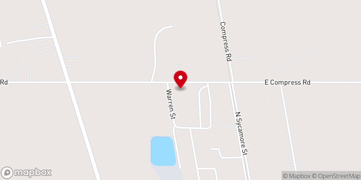 Map showing location of Sure Foundation Church