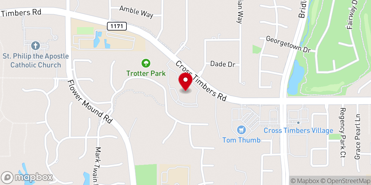 Map showing location of La Roca Dallas